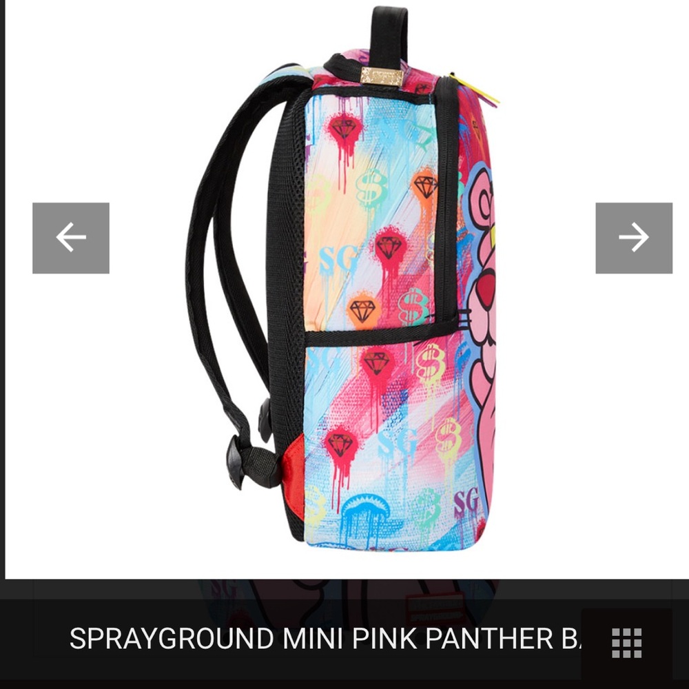 SPRAYGROUND MINI PINK PANTHER BACKPACK |